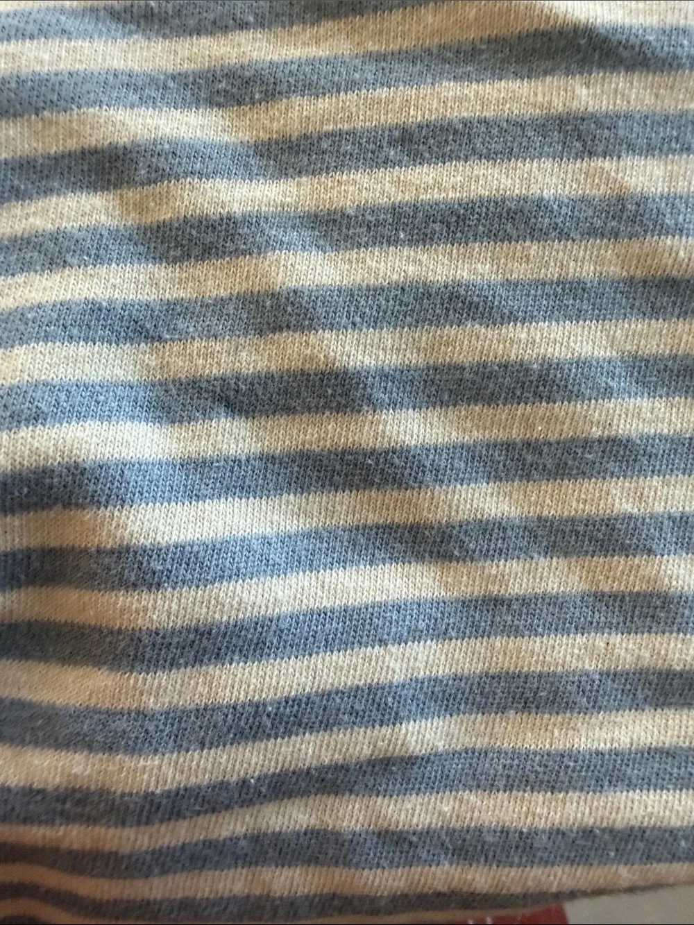 Zara Blue and Cream Striped Kids Sweatshirt